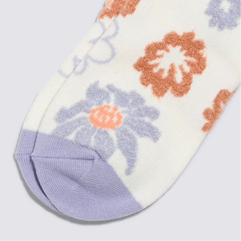 Vans Summer Bloom Ankle Socks Unisex 1 Pack Natural