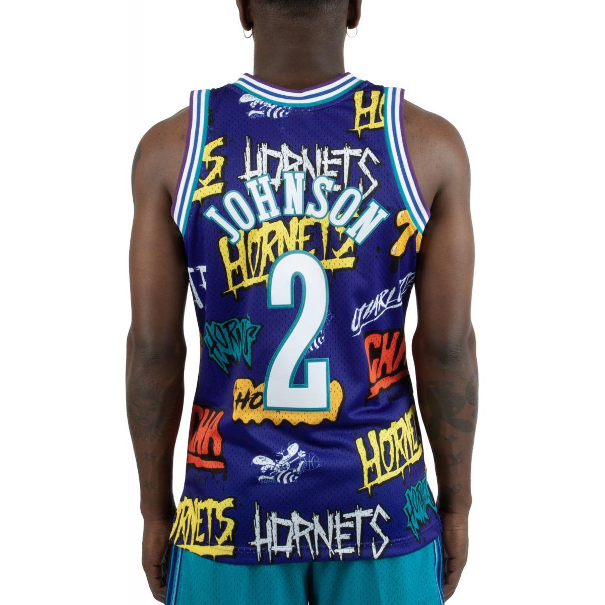 Mitchell Ness x NBA SWINGMAN Fan Edition Basketball Jersey Men’s Purple