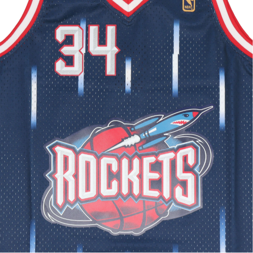 Mitchell & Ness Houston Rockets Road 1996 97 Hakeem Olajuwon Swingman Jersey