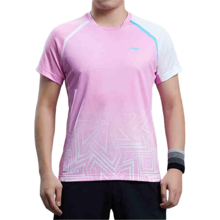 Li Ning Badminton Jersey Men’s Pink