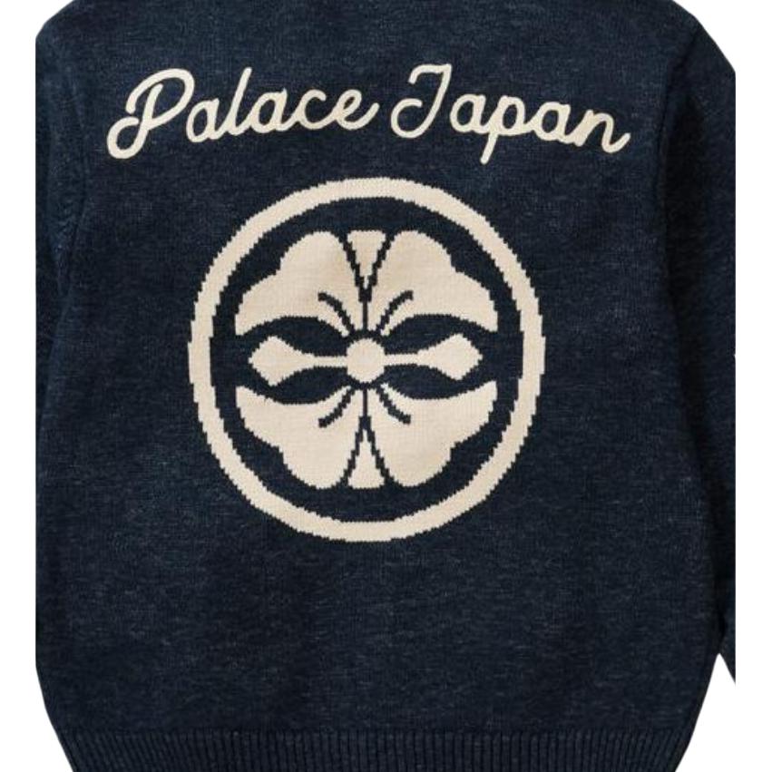 Куртка Palace x Evisu Bomber (черная) — фото 4