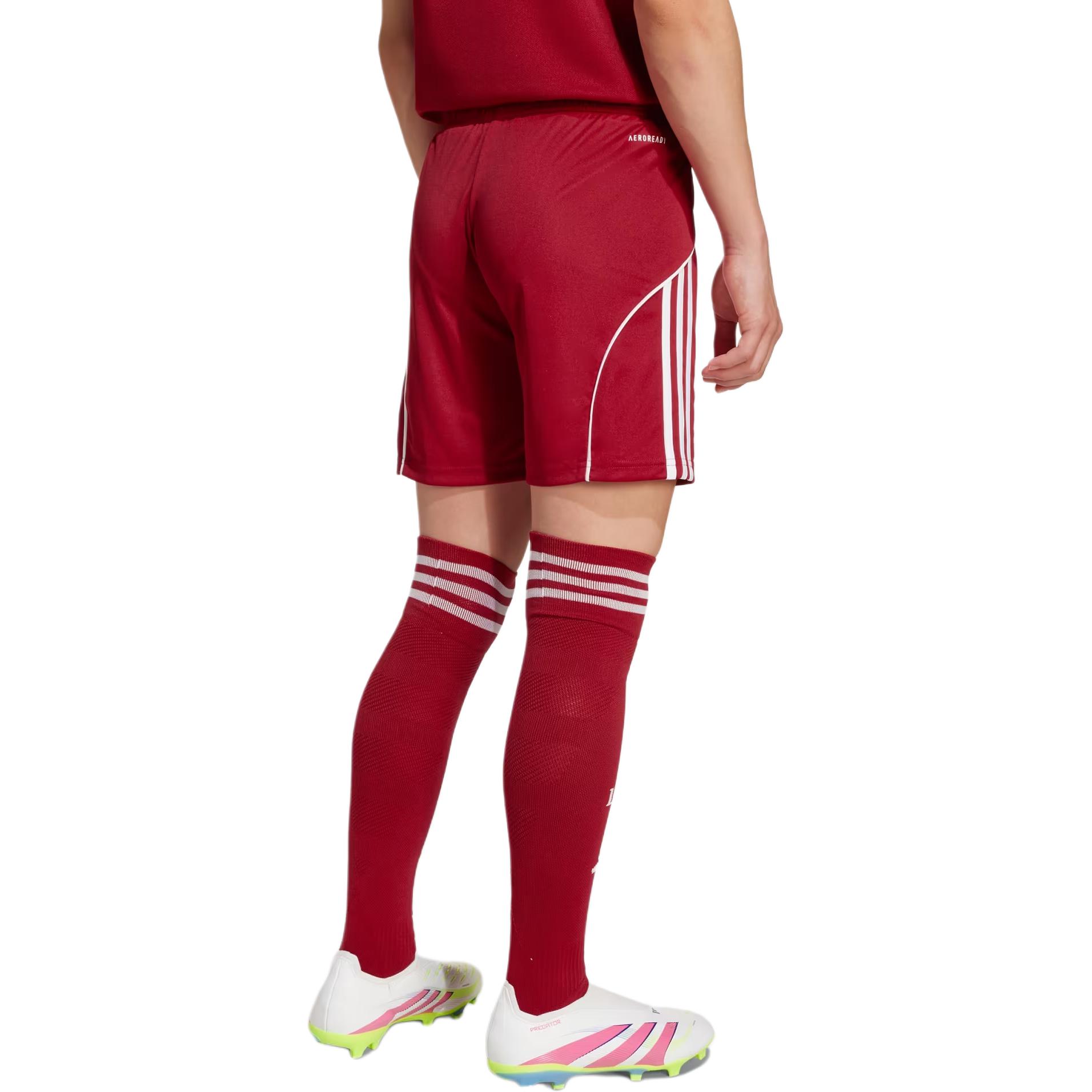 Шорты adidas Liverpool FC 25/26 Home AEROREADY (красные) — фото 4