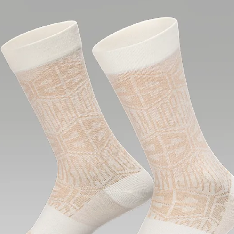 Jordan Everyday Crew Socks Unisex 1 Pack Sail White/Ephedra