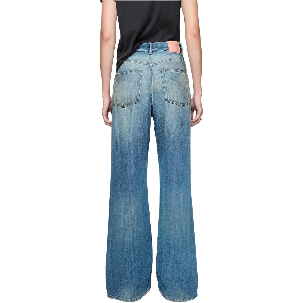 Женские джинсы Acne Studios SS26 (голубые) — фото 3