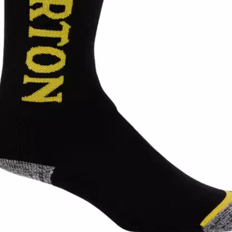 BURTON WEEKEND MIDWEIGHT Ski Socks Unisex 1 Pack Black