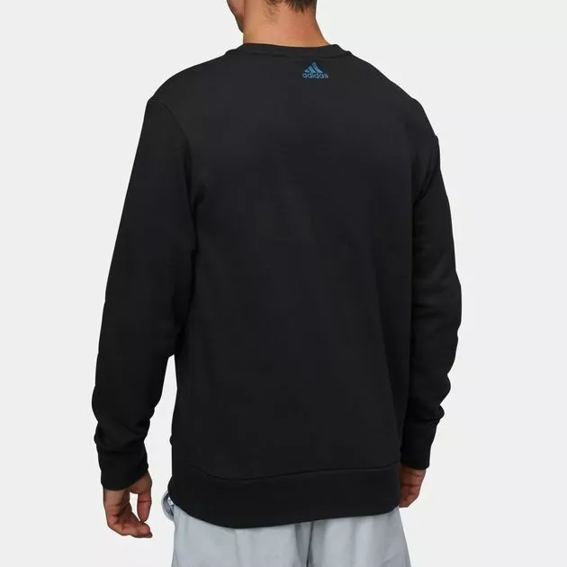 Мужское худи adidas (черное) — фото 4