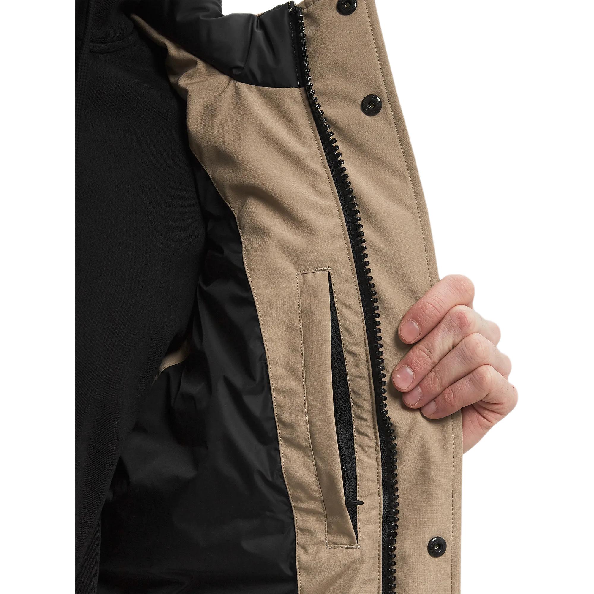 Мужские куртка Canada Goose Canada Goose (коричневая) — фото 4