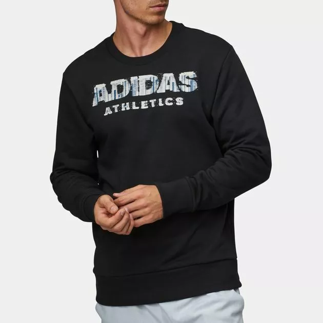Мужское худи adidas (черное) — фото 3