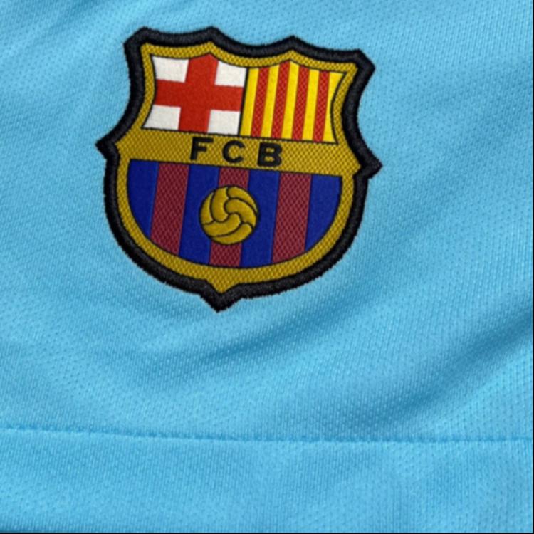 Nike Soccer Bottom Fan Version 17 18 Barcelona Away Men’s Blue