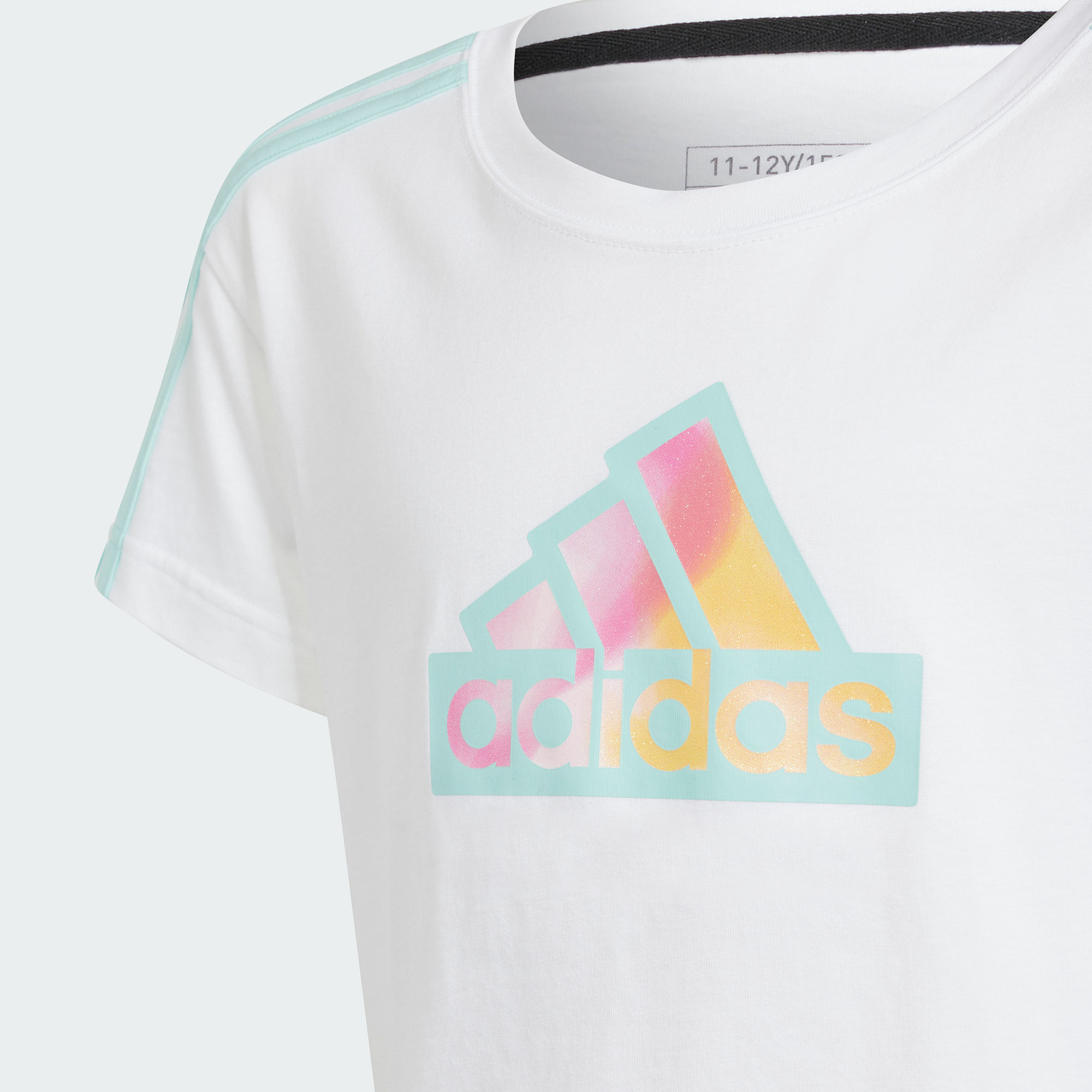 Футболка adidas JAM TEE (белая) — фото 5