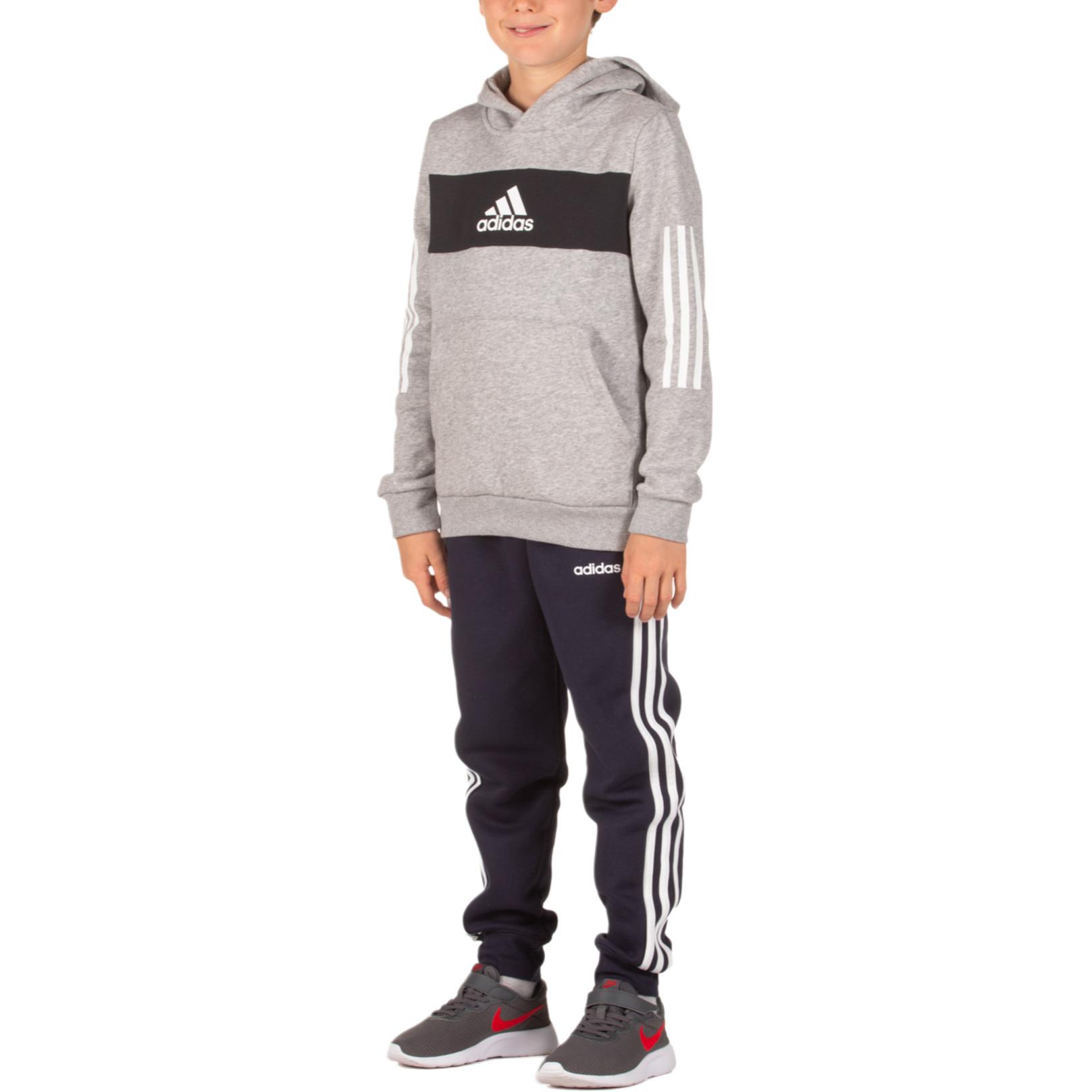 Худи adidas (серый) — фото 4