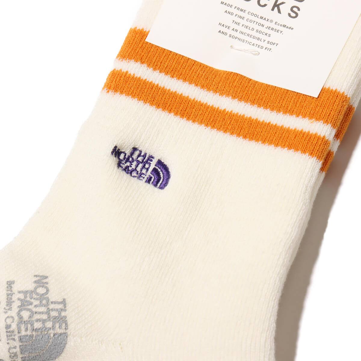 THE NORTH FACE PURPLE LABEL Crew Socks Women’s 1 Pack Mustard