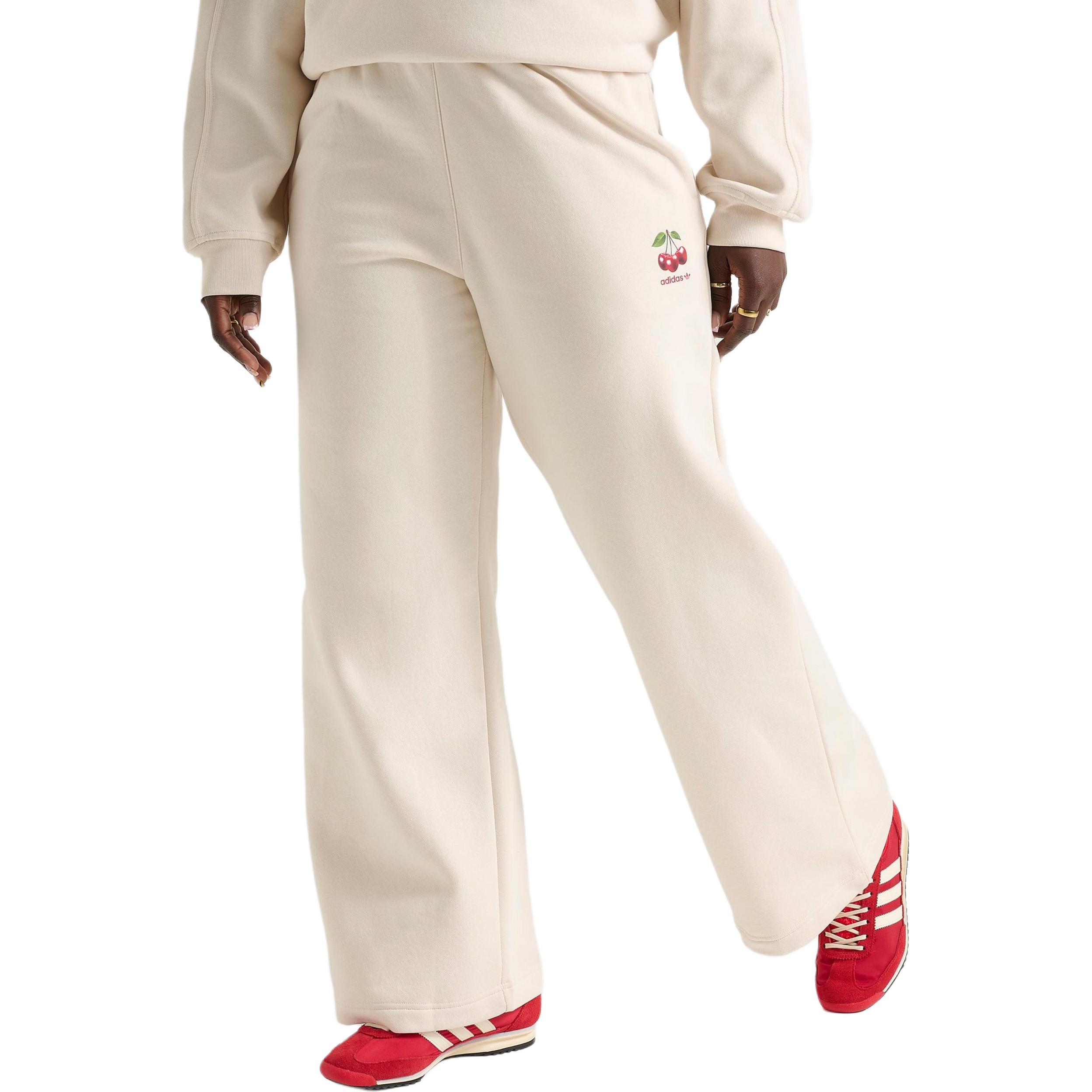 Adidas Originals SS25 Sports Pants Women’s Ecru
