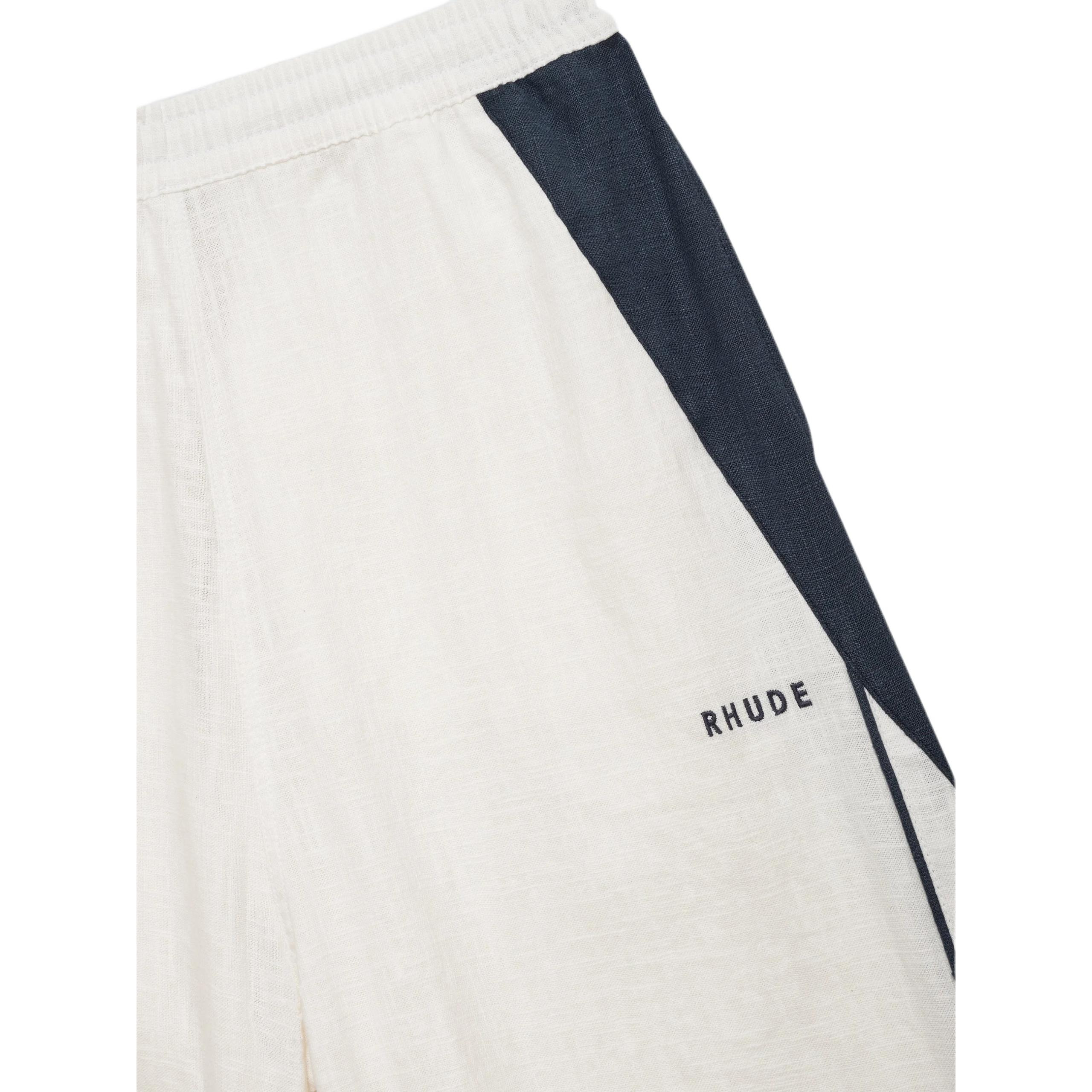 Мужские штаны RHUDE Ramona Piping Track Pant (черные) — фото 3