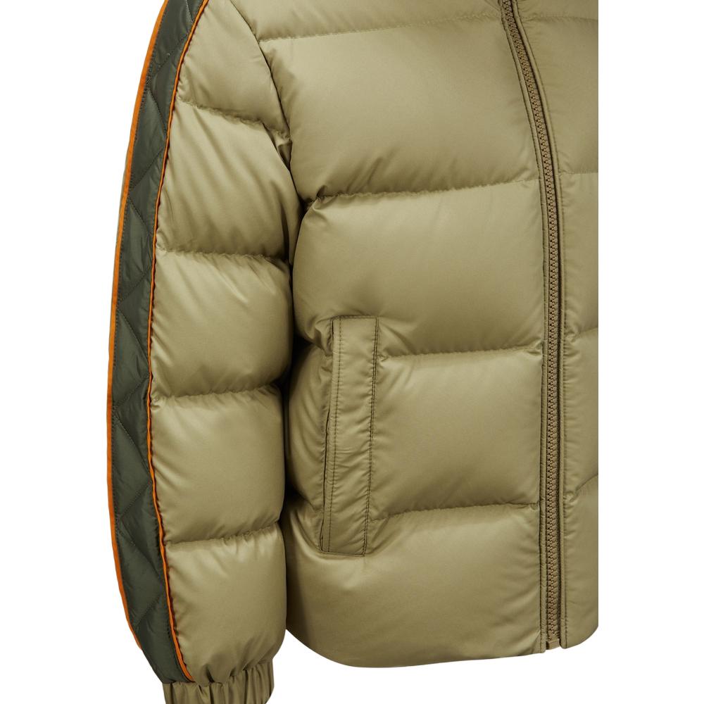 Детская куртка Moncler Benton (оливковая) — фото 5