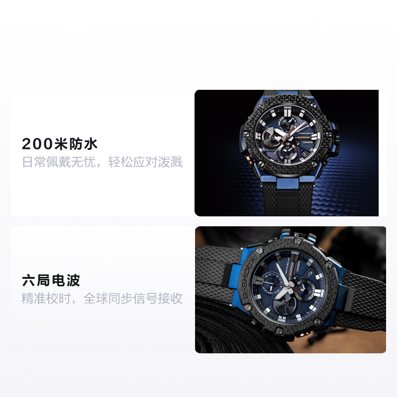 Мужские часы Casio (синие) — фото 2