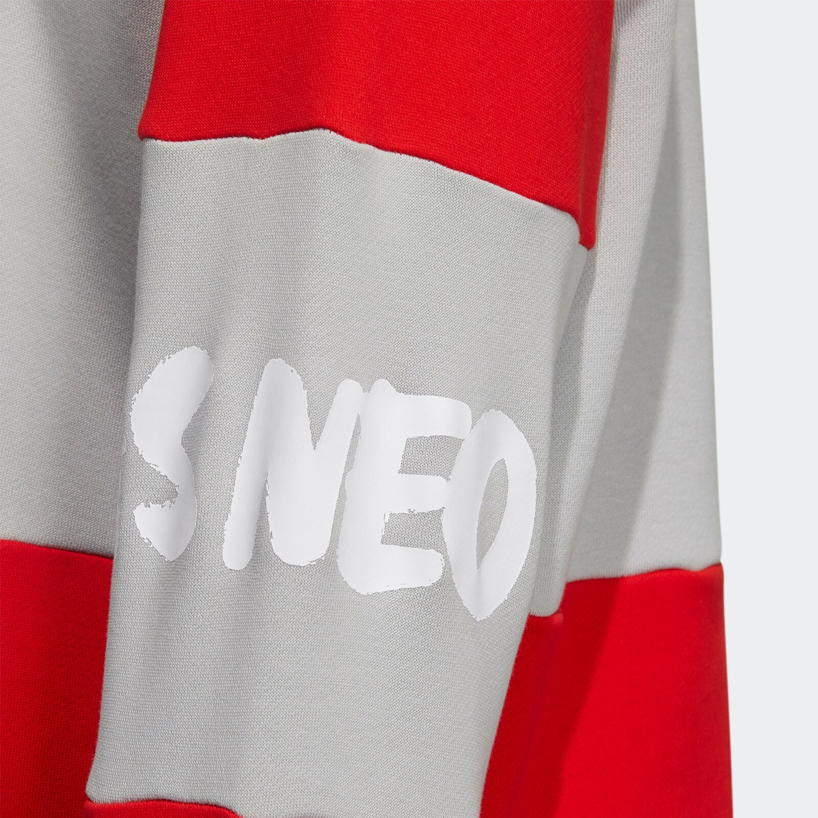 Мужская худи adidas neo x m cny ww swt (красная) — фото 6