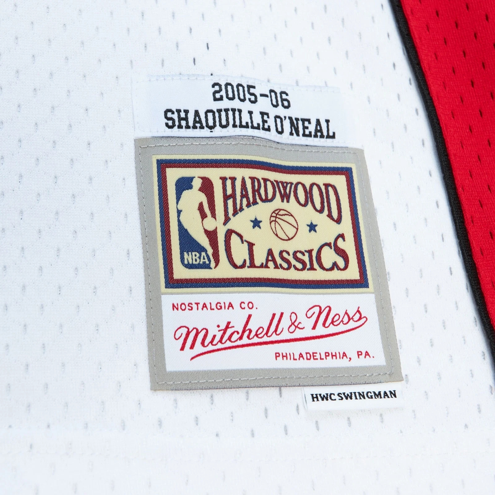 Mitchell Ness Nba «Heat 2005 Shaquille O’Neal» jersey