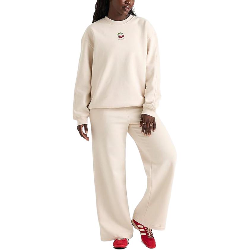 Adidas Originals SS25 Sports Pants Women’s Ecru