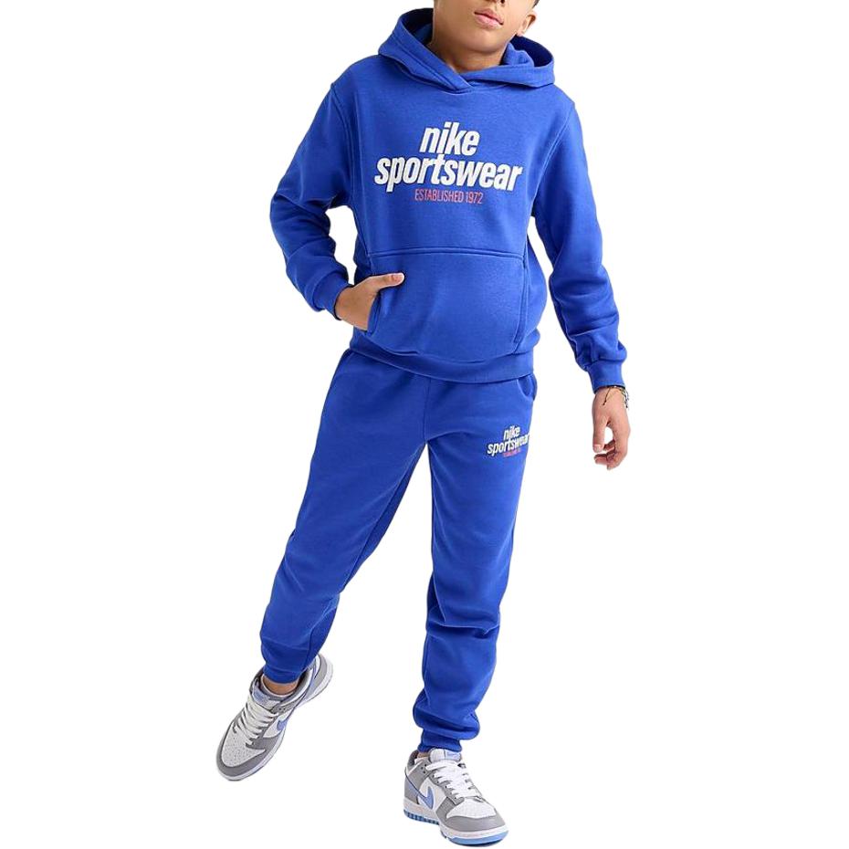 Толстовка Nike Dri-Fit Multi (синяя) — фото 4