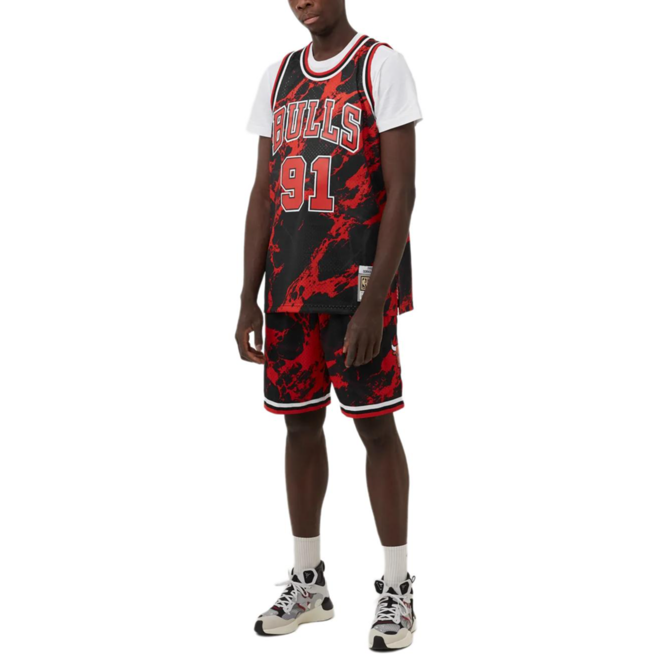 Mitchell Ness Basketball Shorts Unisex Black