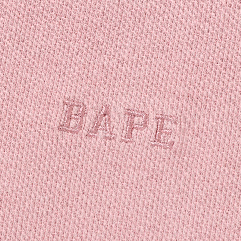 Женская футболка A BATHING APE (розовая) — Розовый PKX — фото 3