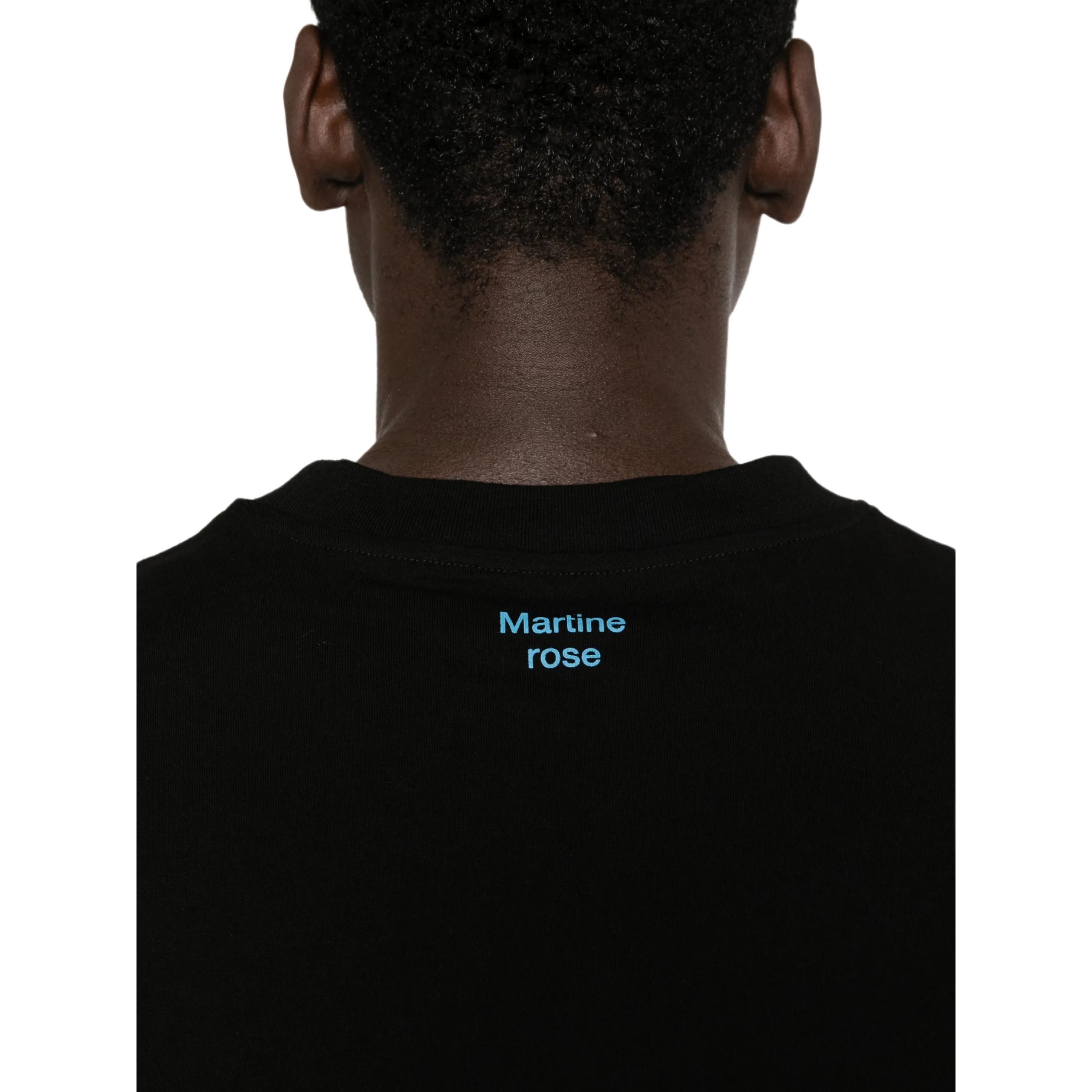 Мужская футболка Martine Rose SS26 (черная) — фото 5