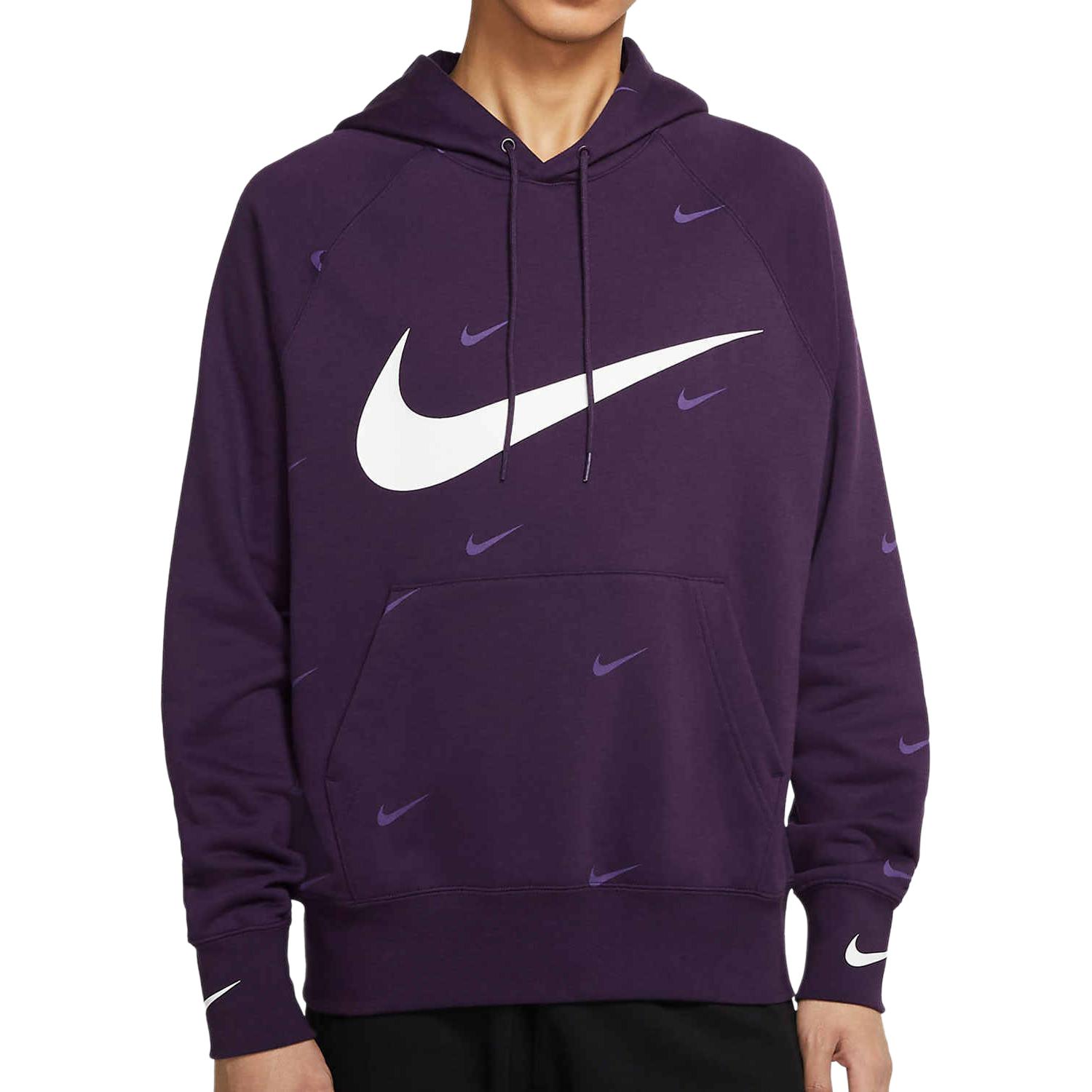 Мужские худи Nike Sportswear Swoosh (фиолетовый) — фото 3