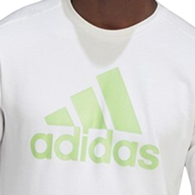 Мужское худи adidas (белое) — фото 4