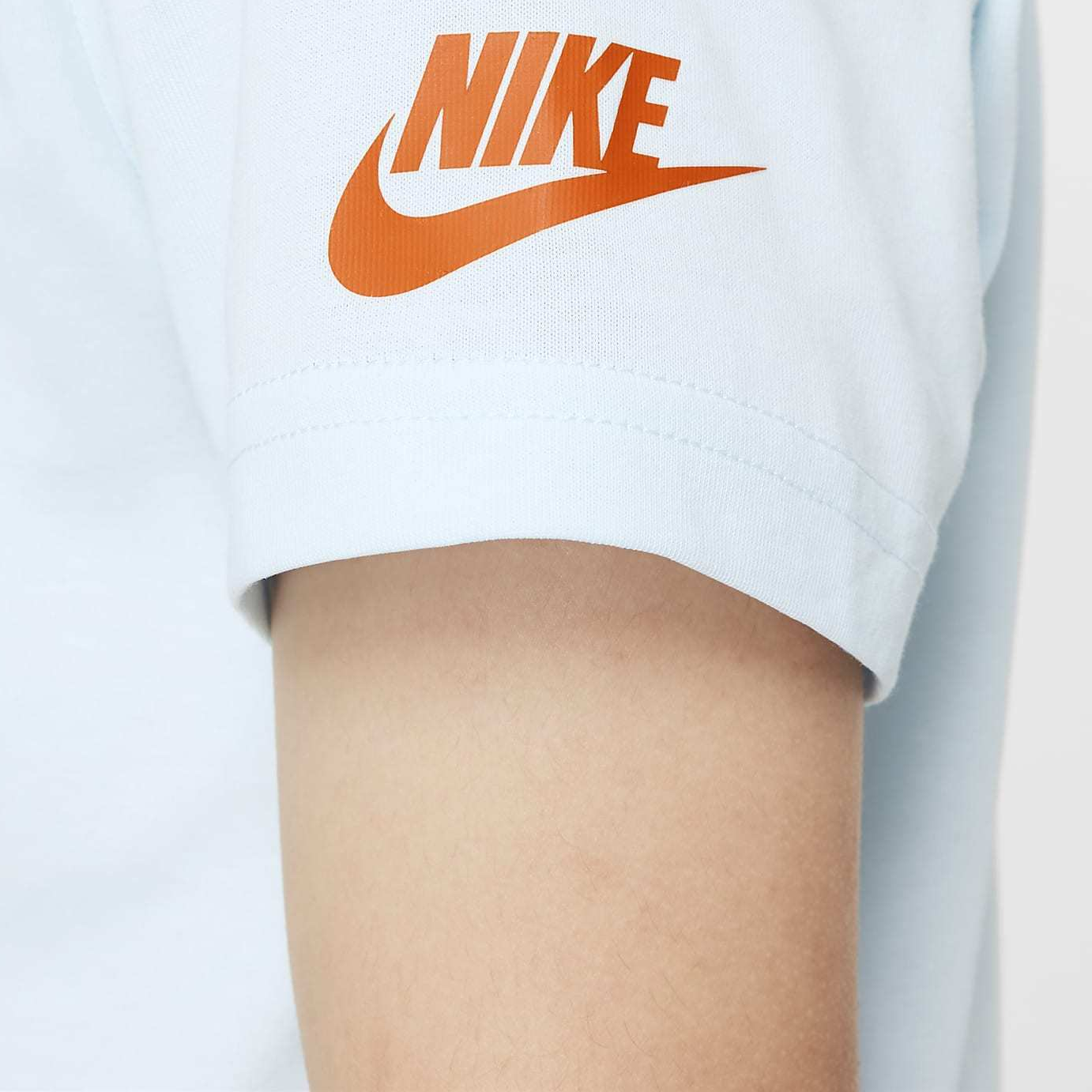 Детская футболка Nike NikeT (голубая) — фото 4