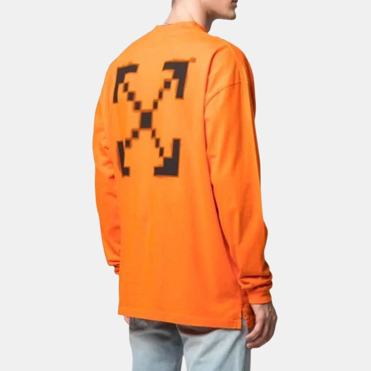 Мужская футболка OFF-WHITE SS22 со стрелами (черная) — фото 2