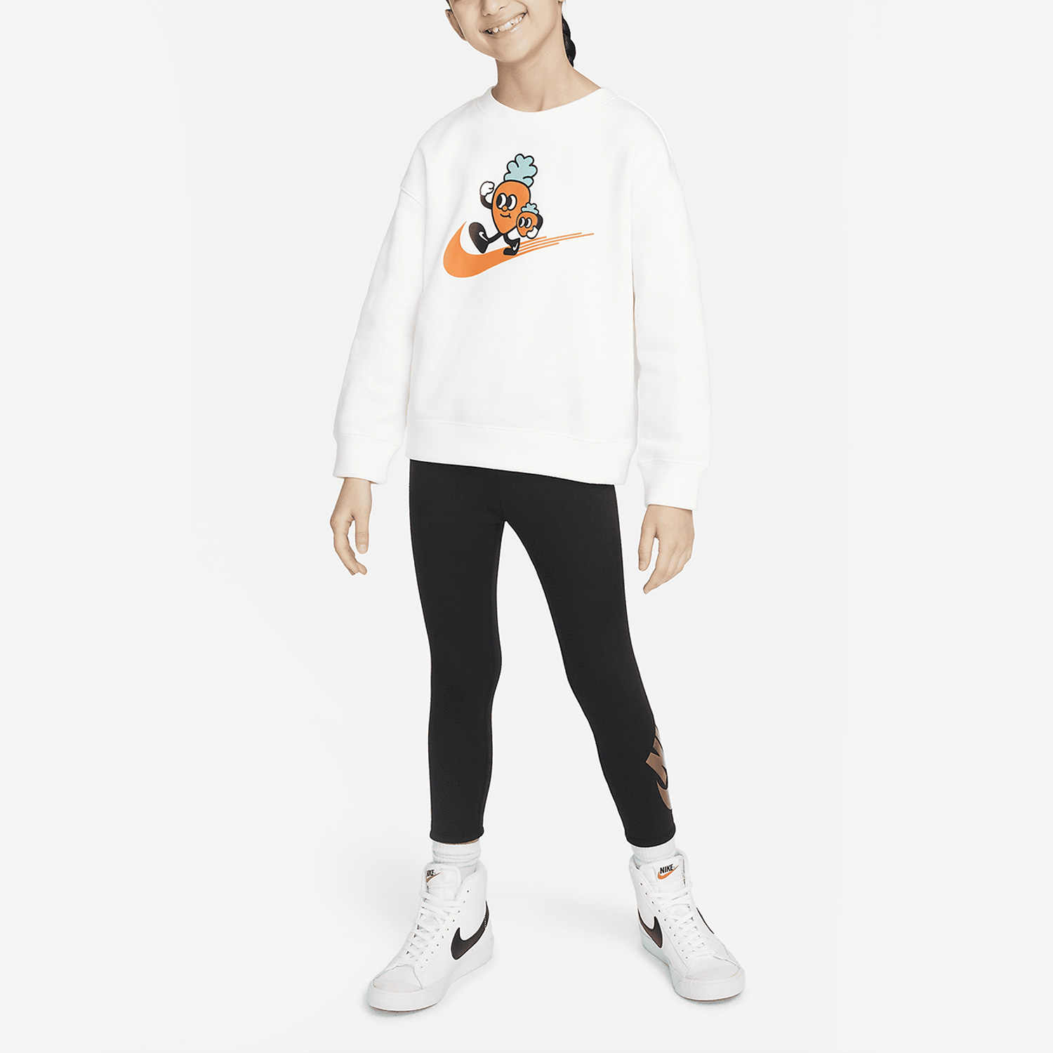 Детская худи Nike (белый) — фото 4