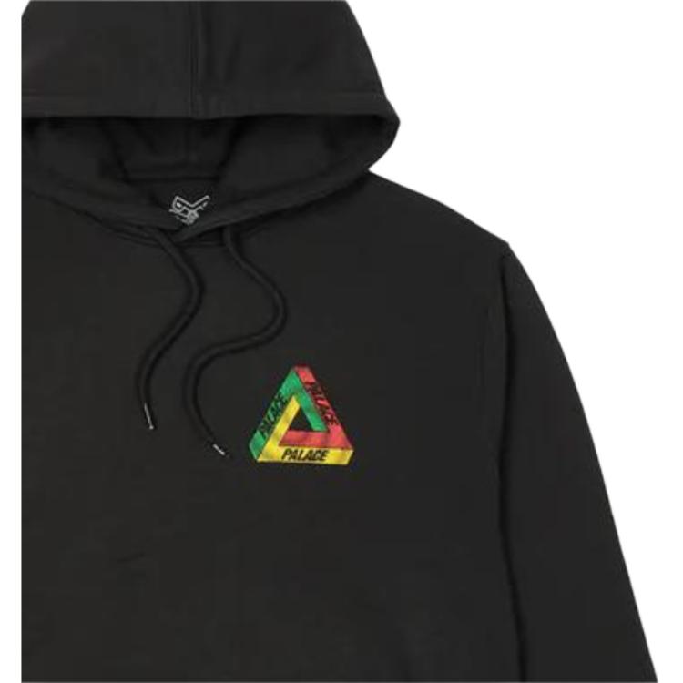 Худи Palace FW22 Swirl Tri-Ferg (черное) — фото 5