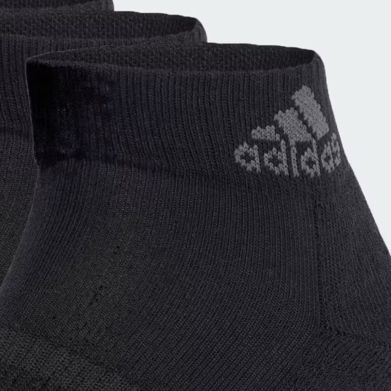Adidas Ankle Socks Unisex 3 Pack Black