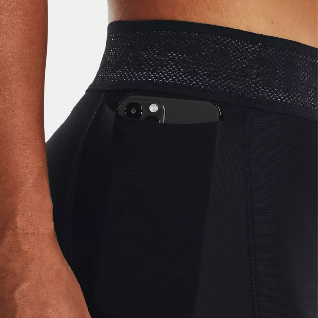 Женские лосины Under Armour HeatGear (черные) — фото 6