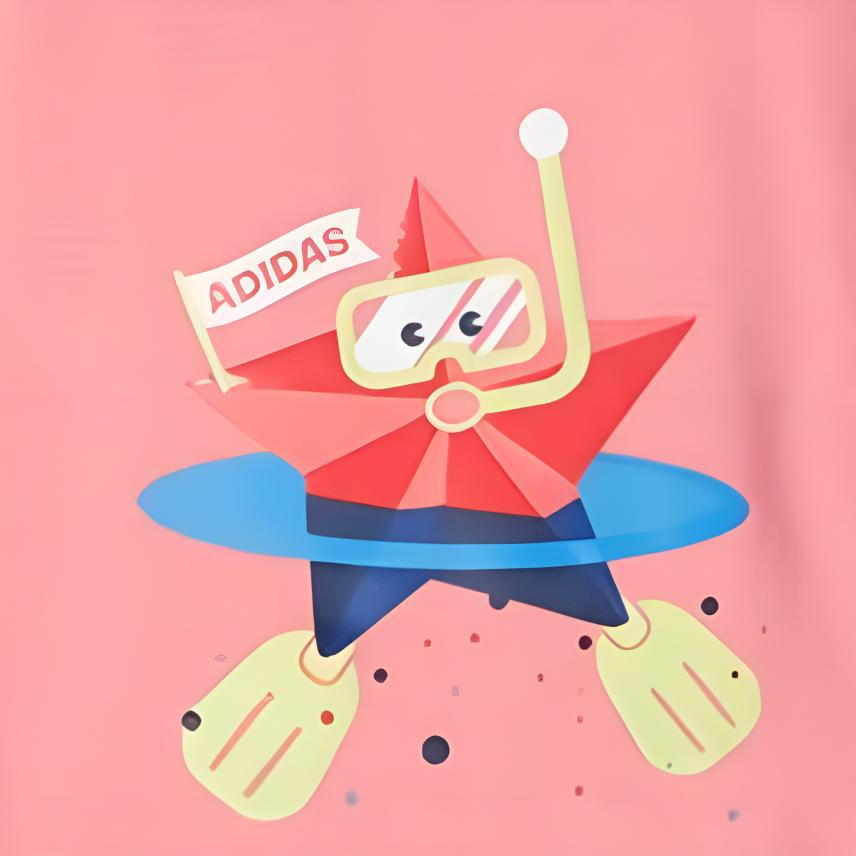 Костюм adidas IN TEE 34 SET2 (розово-серый) — фото 3