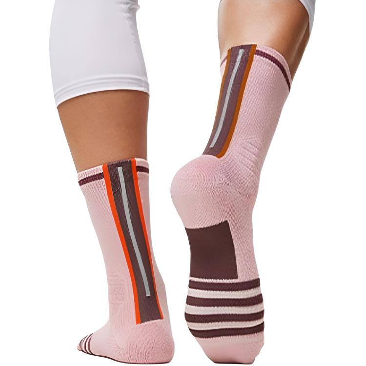 Li Ning Bad Seven City Collaboration Collection Knee High Socks Unisex 1 Pack Flower Branch Pink