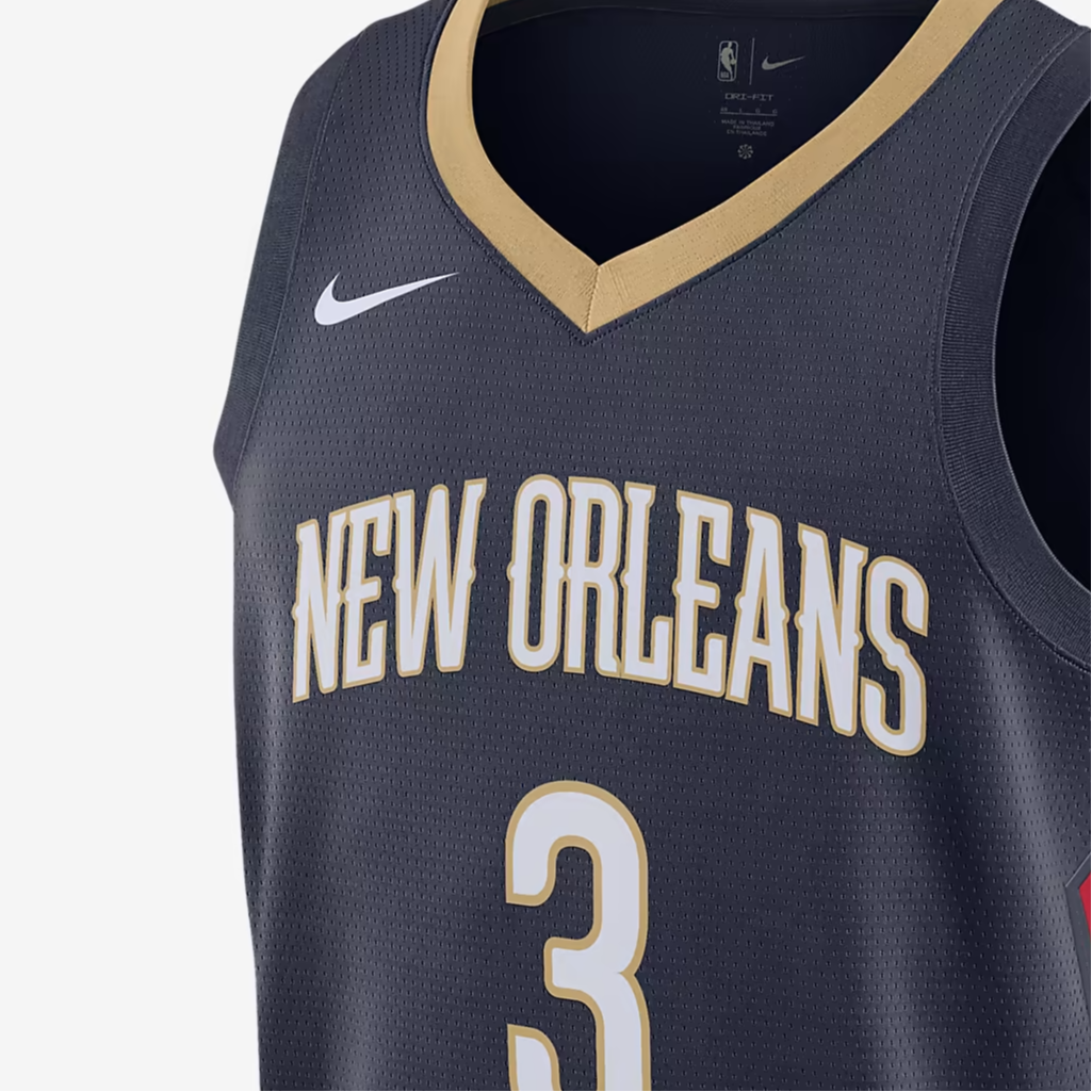 Nike Basketball Jerseys Unisex Navy Blue Moderate Straight Fit