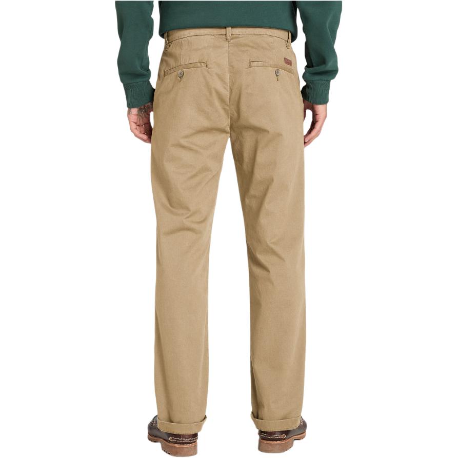 Мужские штаны Timberland AW20 Stretch Chinos (каки) — фото 3