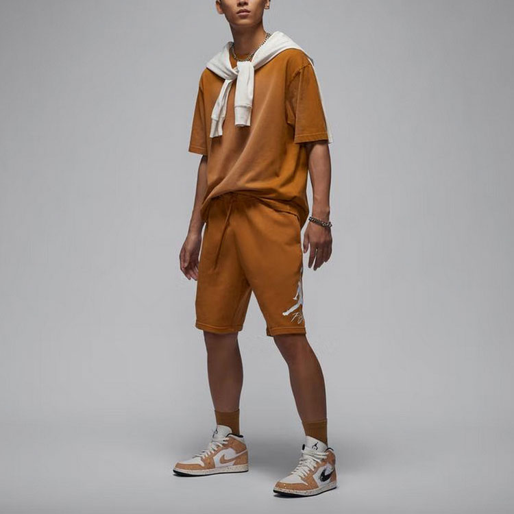 Jordan Ess Flc Hbr 9′ Short Lb Sports Shorts Men’s Khaki