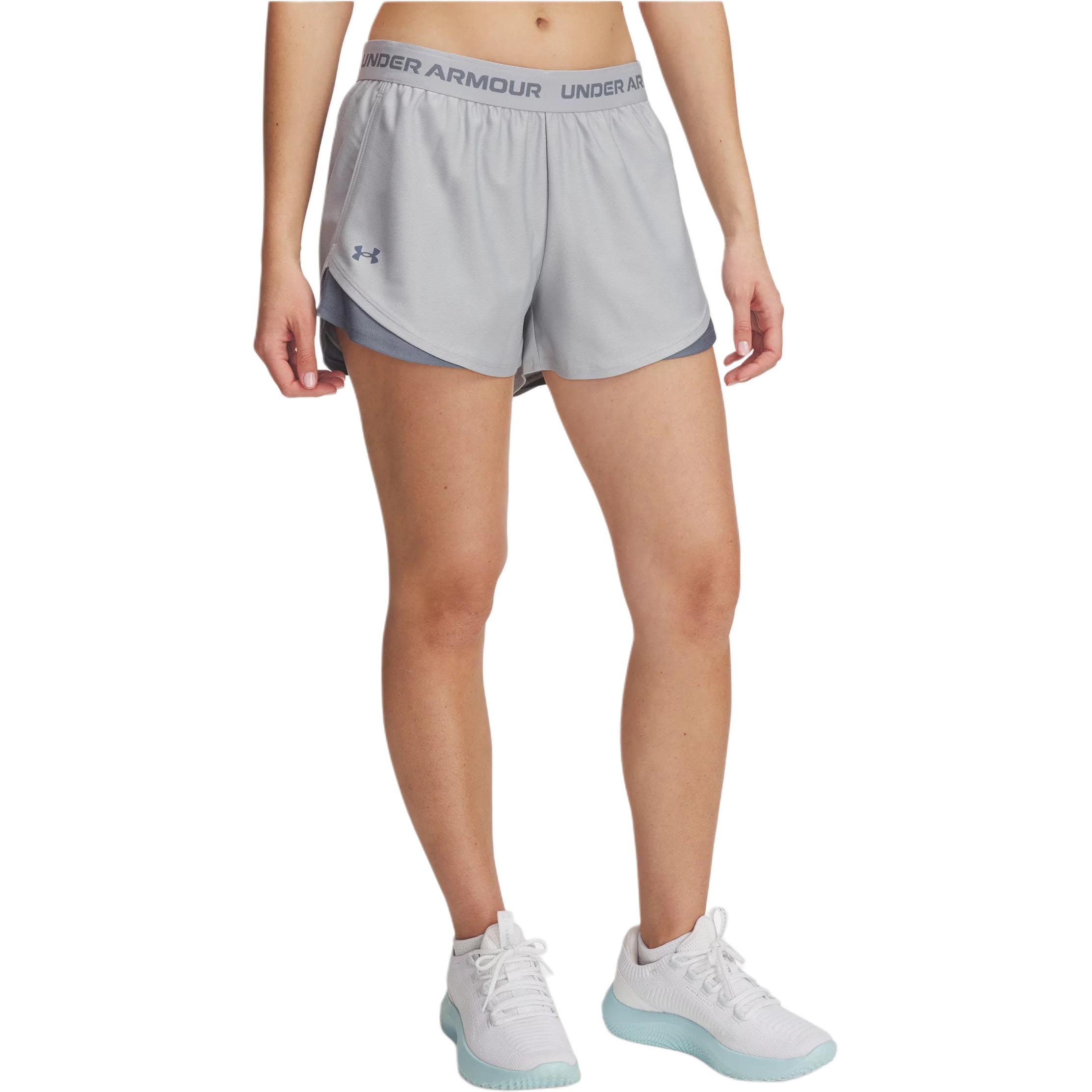 Under Armour TechPlay Up Sports Shorts Women’s Modern Gray 011