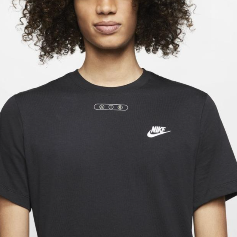 Мужская футболка Nike Sportswear (черная) — фото 3