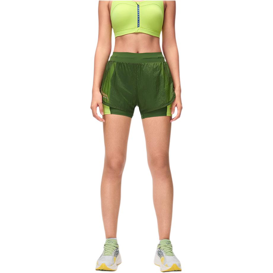 Saucony Running Shorts Women’s Dark Green