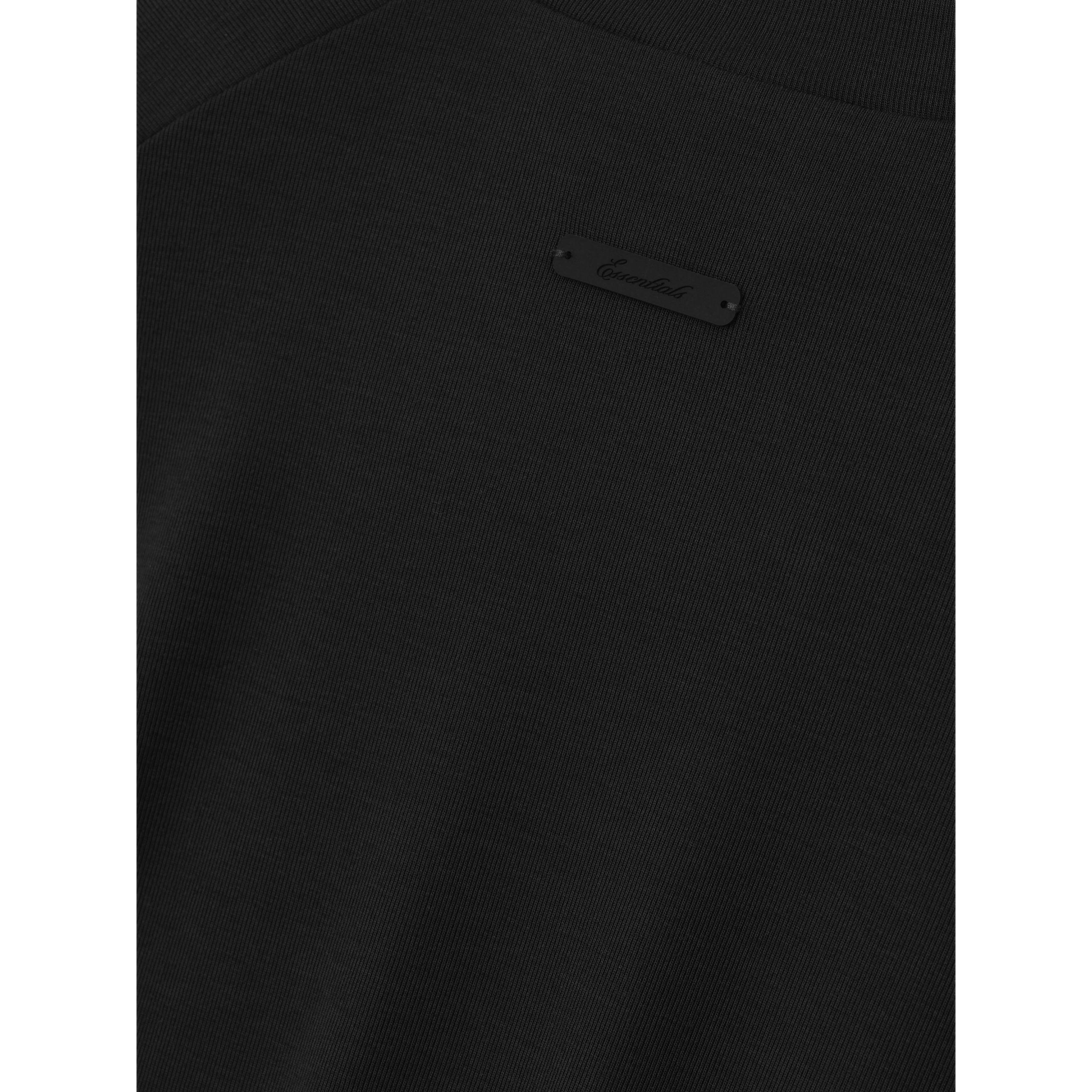 Женская футболка Fear of God Essentials SS26 Womens Rib Fitted Short Sleeve Tee T (бежевый) — фото 3