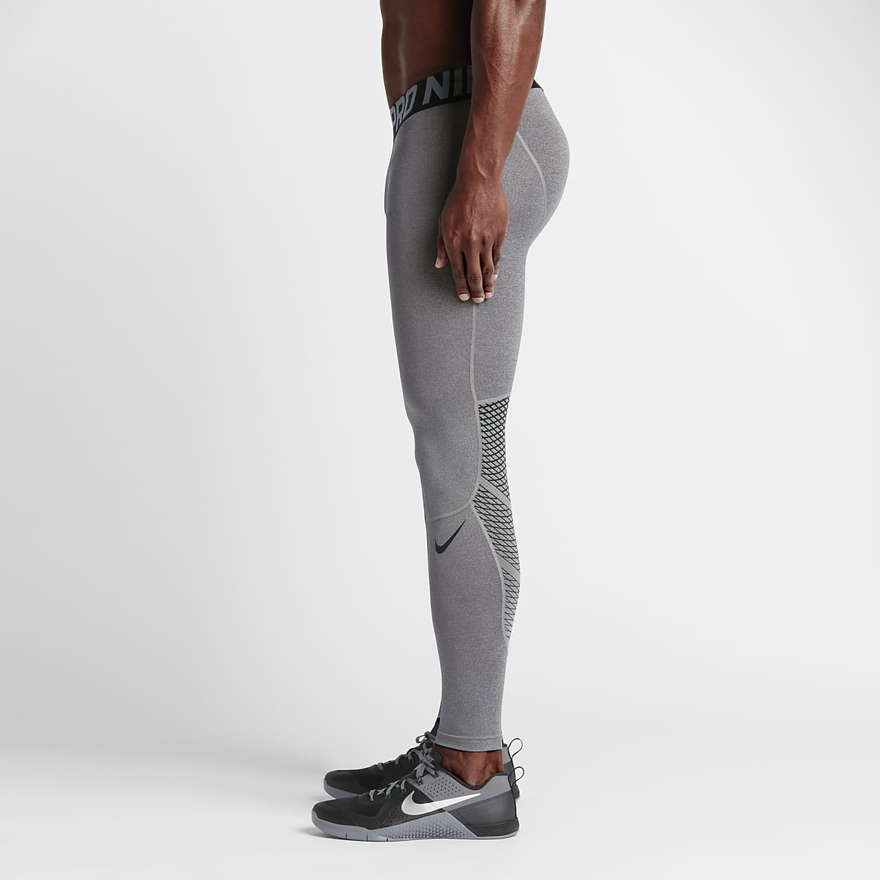 Nike Sports Pants Men’s Gray Moderate