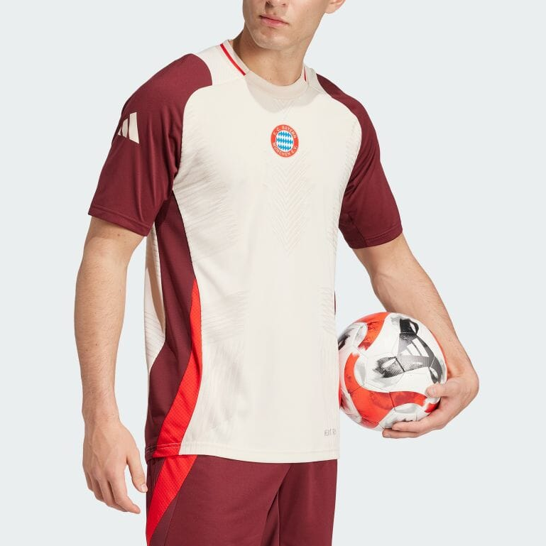 Adidas FC Bayern FW24 Tiro 24 Pro Retro Soccer Jerseys Men’s Linen Dark Red