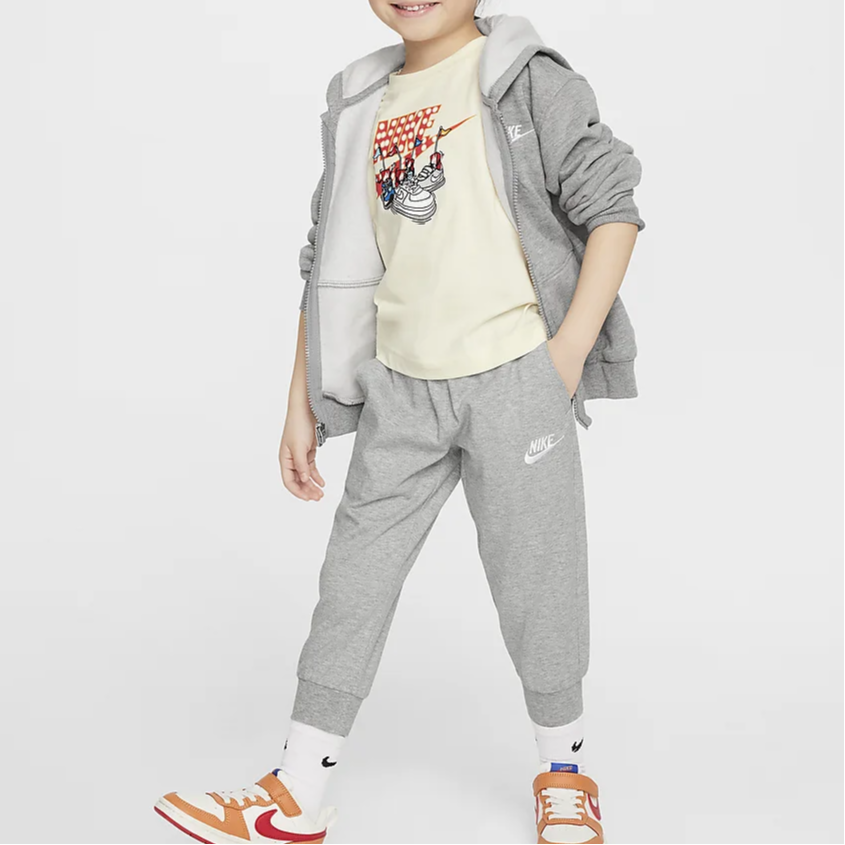 Брюки Nike Sportswear Club (серые) — фото 4