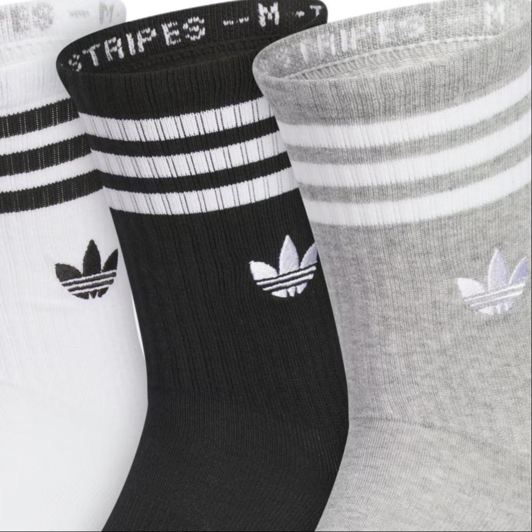 Adidas Originals CUSHIONED CREW SOCKS Crew Socks Unisex 3 Pack