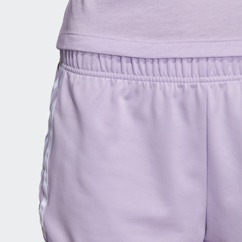 Женские шорты adidas originals 3 Str Short (светло-фиолетовый) — фото 5