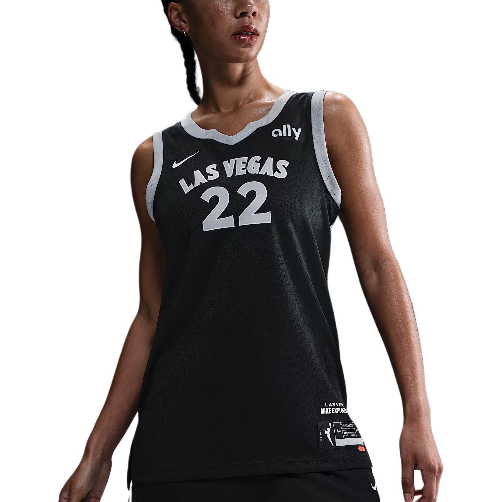 Nike A’ja Wilson Las Vegas Aces Nike Dri-FIT Wnba Victory Jersey